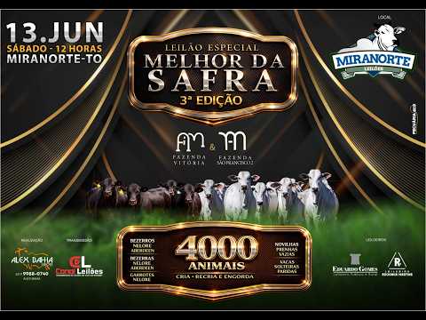 Canalleiloes.com | LEILÃO ESPECIAL MELHOR DA SAFRA 3º EDIÇÃO | MIRANORTE-TO