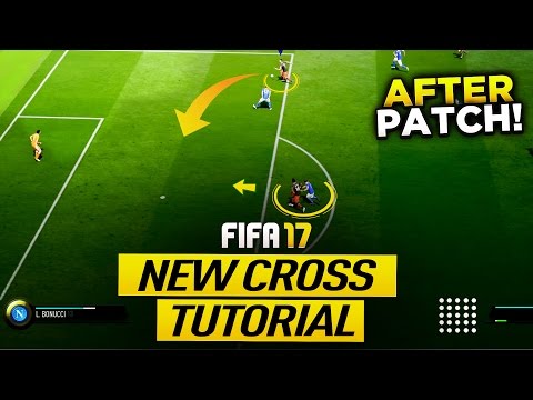 FIFA 17 NEW UNSTOPPABLE CROSS (AFTER PATCH) TUTORIAL - HOW TO CROSS THE BALL & GLITCH THE GOALKEEPER