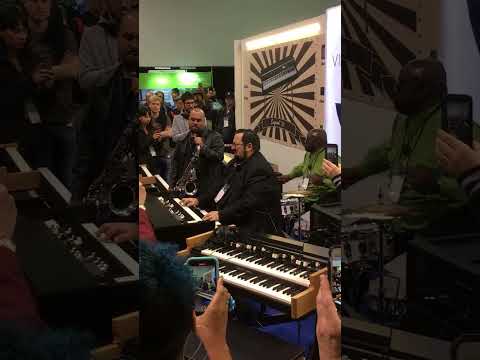 Joey DeFrancesco with band at N.A.M.M. 1/18/20