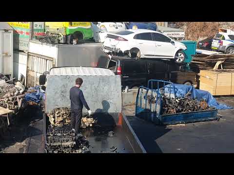 Thumbnail for korea junkyard. by Chevrolet, SsangYong Musso, Car, Vehicle, Van, Hyundai Sonata, O.S.C.A.