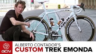 Alberto Contador's Custom "Grand Tour Celebración" Trek Émonda