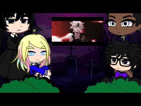 Wandinha reagindo rap do meliodas-/❤️Assault Mode❤️/-@AniRap (@HunterMsc )