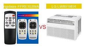 Frigidaire FFRE103WAE vs LG LW8019ER: Which Window AC Delive