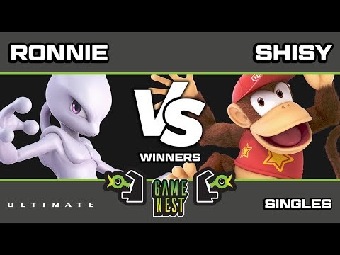 Game Nest Smash It Up: Ronnie (Mewtwo) vs Shisy (Diddy Kong) - Winners Round 2