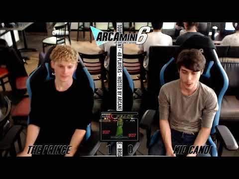 Arcamini6 - The Prince (Peach) VS Kid Candi (Fox) POOLS - Smash Melee