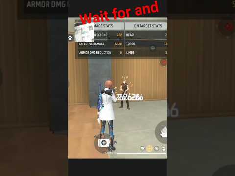 pila damage ko white kaise kre how to change damage colour in #viralvideo #freefire #shorts