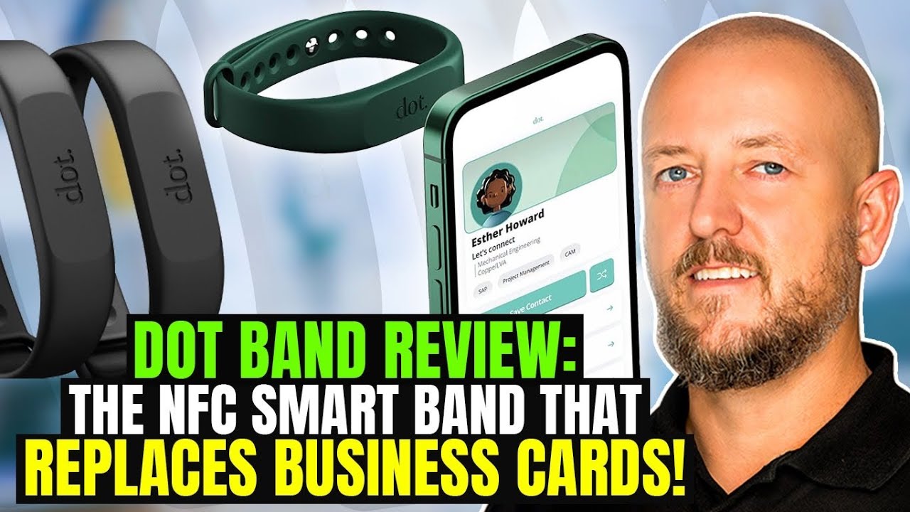 Dot Band Review: The NFC Smart Band That Replaces Business Cards! 📲💡