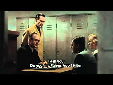 Der Untergang: Hitler's Marriage Ceremony