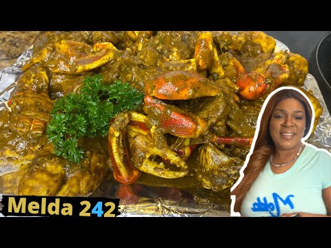 CURRY CRABS WITH DOUGH BAHAMIAN COOKING