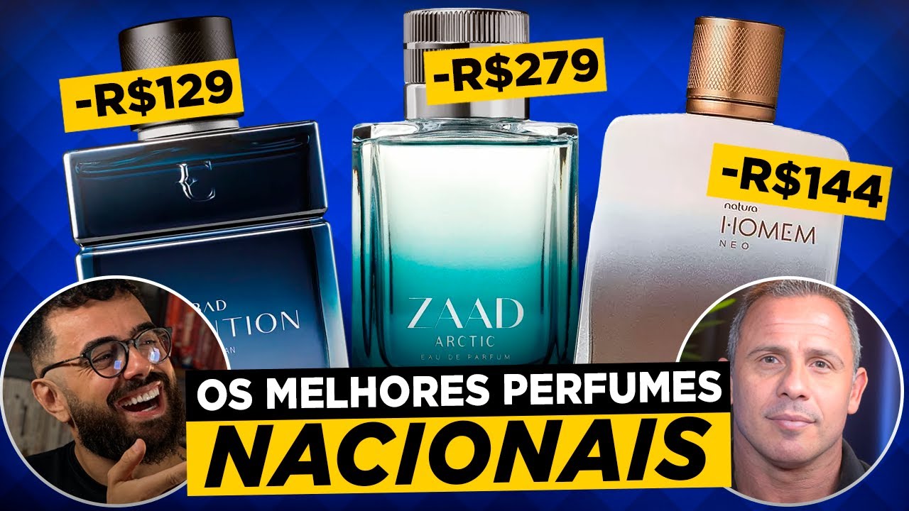 10 MELHORES PERFUMES NACIONAIS MASCULINOS para 2025
