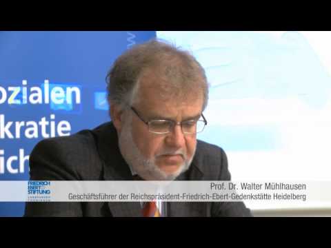 Friedrich Ebert: Vom Sattlergesellen zum Reichspräsidenten