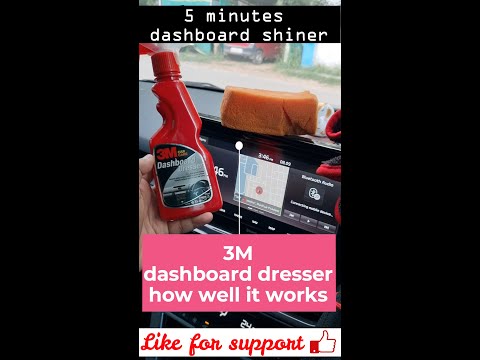 3M Dashboard dresser |  is it worth it #shorts #cartips #carcare #carmaintenance #carmaintenancetips