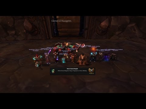 In Fidem vs. General Nazgrim - 10 Man Heroic (Guardian PoV)