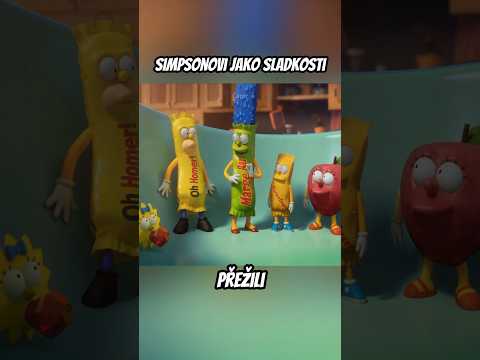 Simpsonovi jako parodie na Buchty a klobásy #simpsons #yt #bart #thesimpsons #film #animation #funny
