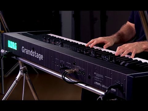 Демонстрация звучания цифрового пианино Korg Grandstage