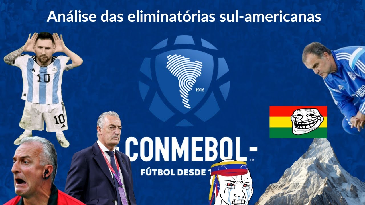 Análise das eliminatórias sul-americanas