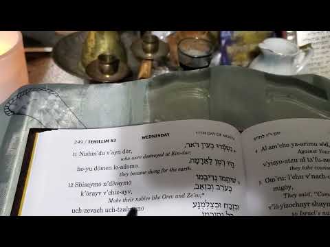 Tehilim # 83 Psalms #83  the Rabbi added this Kapital to be said for Eretz Yisroel....