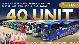 Download lagu Momen Bersejarah, Keseruannya Pecah! RIlis 12 Unit Jetbus5SHD dari 40 Unit PO Subur Jaya HINO RM280 mp3
