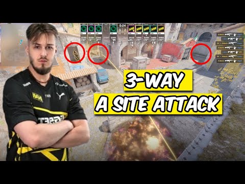 How NaVi Takes A Site from 3 Angles – Inferno Execute Breakdown