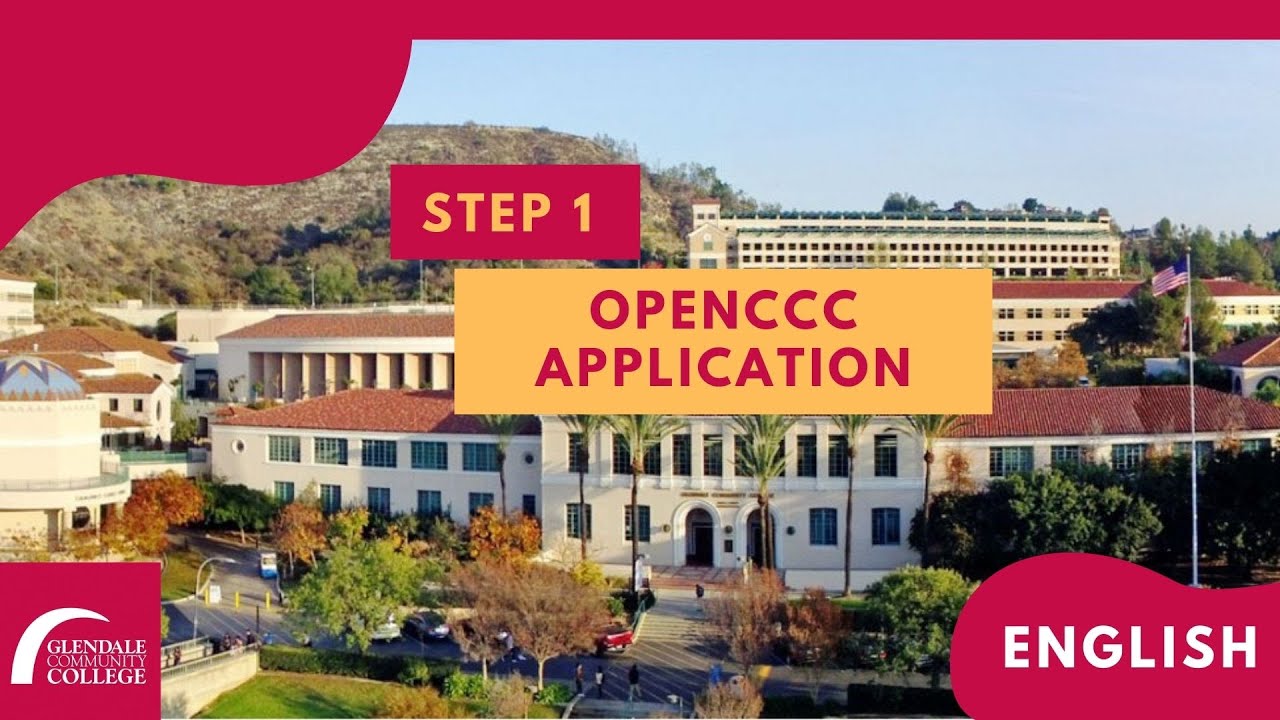 OpenCCC APPLICATION STEP 1