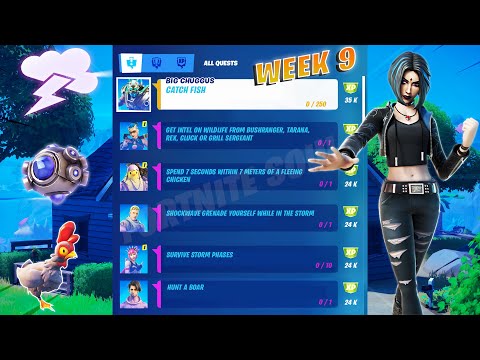 Fortnite All *LEAKED* Week 9 Legendary & Epic Quests(Challenges) Guide - Chapter 2 Season 6