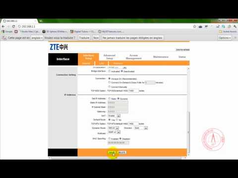 comment modifier les parametre dhcp