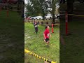 Kid's first-ever trail race ALMOST spoiled by slip up, he recovered well!