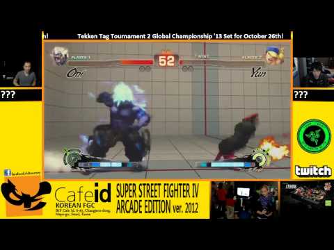 Infiltration (Oni) vs. EG.Momochi (Yun) - Capcom Cup (Kr.) AE Grand Final p1/2