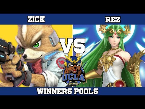 UCLA Scrub Mountain Fall 2019 Winners Pools - Zick (Fox) vs Rez (Palutena)