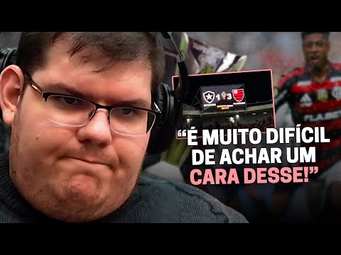 CASIMIRO REAGE: BOTAFOGO 1 X 3 FLAMENGO - SUPERCOPA DO BRASIL | Cortes do Casimito