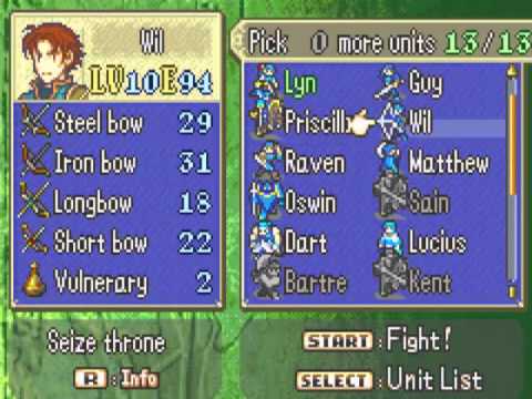 Lets Play Fire Emblem Chapter 19 (Part A) - Return from Mystery