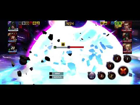 Marvel Future Fight- The daredevil tactic(T2!) wrecks challenger league-Team 3/6(pt2)