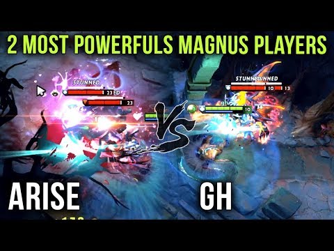 The Two Most Powerful Magnus Players in the World? Arise vs GH on Their Signature Heroes - Dota 2