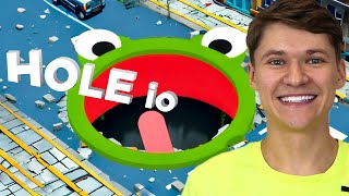 Hole.io NEW RECORD and Paper.io top #1 - Mobile Games