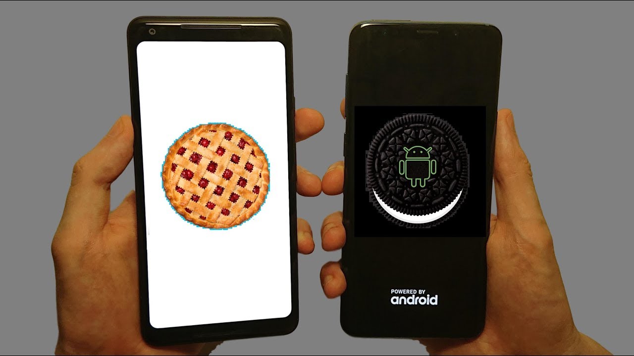 Android 9 Pie Pixel 2 XL vs Galaxy S9+ Oreo Speed Test!