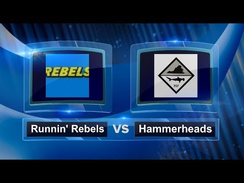 Runnin' Rebels vs Hammerheads - Quarter Finals - Tidewater Kickball Open #TKO2017