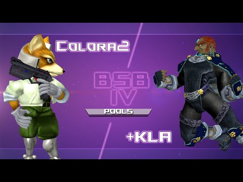 U-Smash Arena BSB IV - +kla (Ganondorf) vs Colora2 (Fox) - Pools