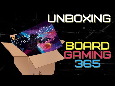 Black Angel - Unboxing - Board Gaming 365