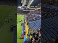 Arsenal fans sing “no history” to Chelsea fans at Stamford Bridge. #chelsea #chelseafc #arsenal