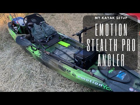 My Kayak Fishing setup // Emotion Stealth Pro Angler