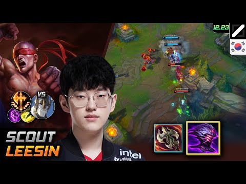 Scout Mid Lee Sin Build Jak'Sho, The Protean Conqueror - LOL KR 12.23