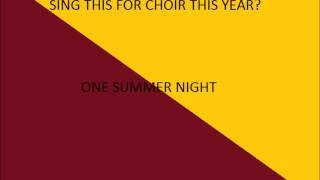 One Summer Night
