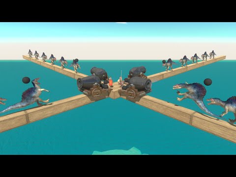 X4 Super Cannon vs All Units - Animal Revolt Battle Simulator