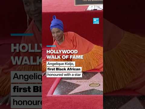 Angélique Kidjo becomes the first Black African honored with a star on the Hollywood Walk of Fame
