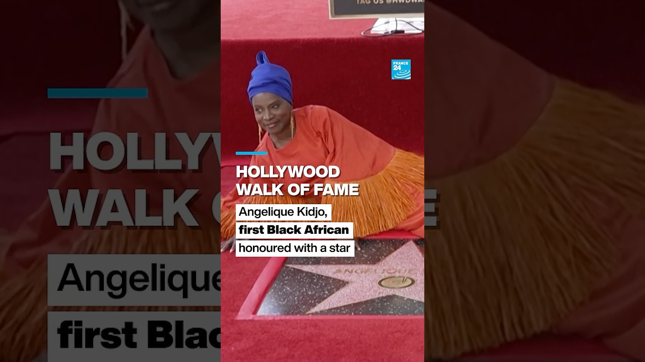 Angélique Kidjo becomes the first Black African honoured with a star on the Hollywood Walk of Fame