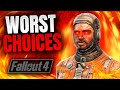 10 Most CURSED DECISIONS in Fallout 4