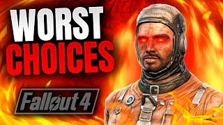 10 Most CURSED DECISIONS in Fallout 4