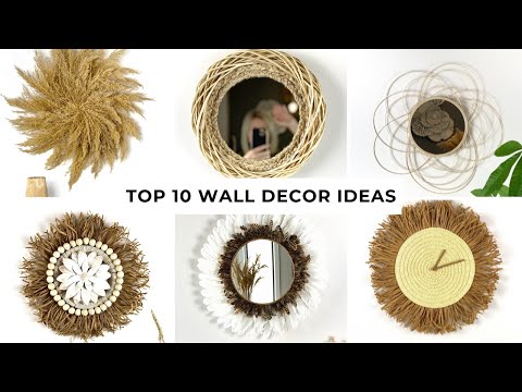 , title : '✨TOP 10 Creative Ideas to Decorate your Wall | Wall Décor DIY Projects YOU WILL ACTUALLY LOVE | EASY'