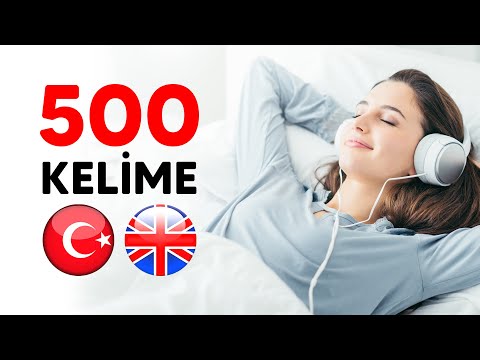 Uyurken ingilizce öğren! | 500 ingilizce kelime | ASMR | Arda Erol