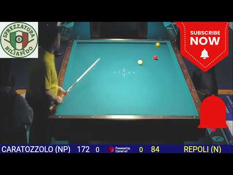 Finali Gara Open Cuveglio 🇮🇹🔥 | Caratozzolo N.P. vs Repoli N. – Il capolavoro del biliardo 5 birilli